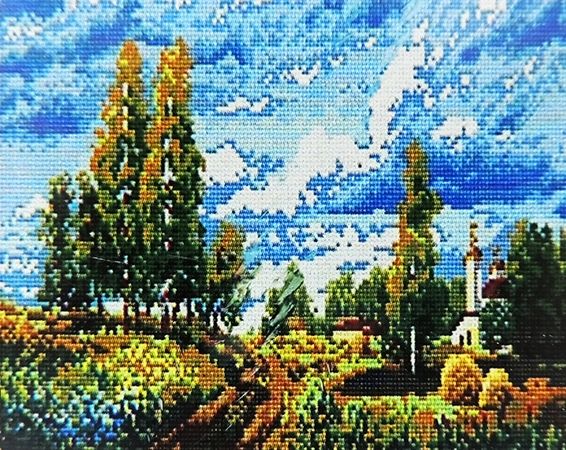 Набір для творчості зі стразами "Після грози" 31*45 см (Y1151)
