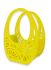 Basket made of felt DIY Pattern, 11 cm, yellow