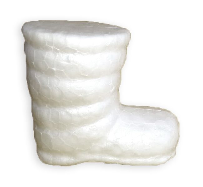 Item made of polystyrene Sapozhok 8.5 cm, 50 pcs. in yn