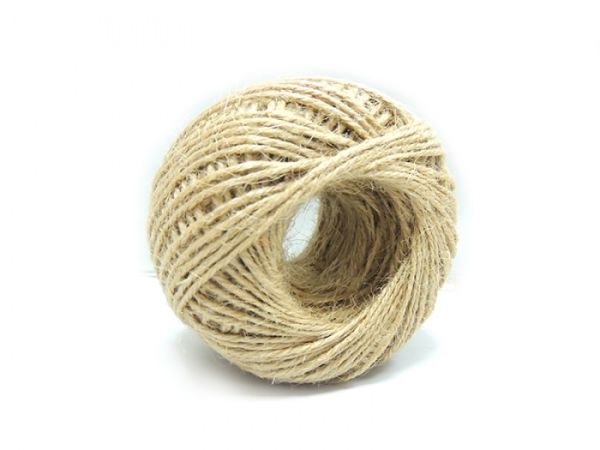 Twine natural (3 threads), 100 yards. in the rudder