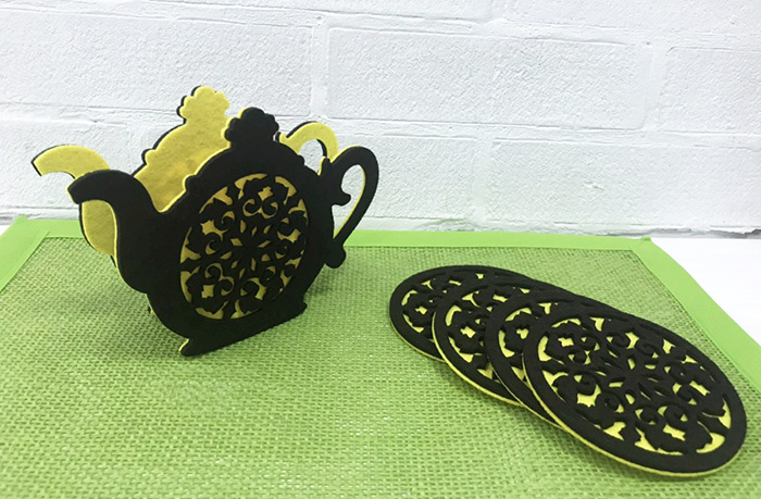Set of stands Tea traditions, 4 pieces, 18 cm