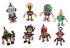 Set for creativity with rhinestones (stickers) Robots 8 stickers