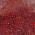 Beads 12 GB red, glass