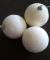 Christmas tree decoration Ball, 6 cm, white (discounted)