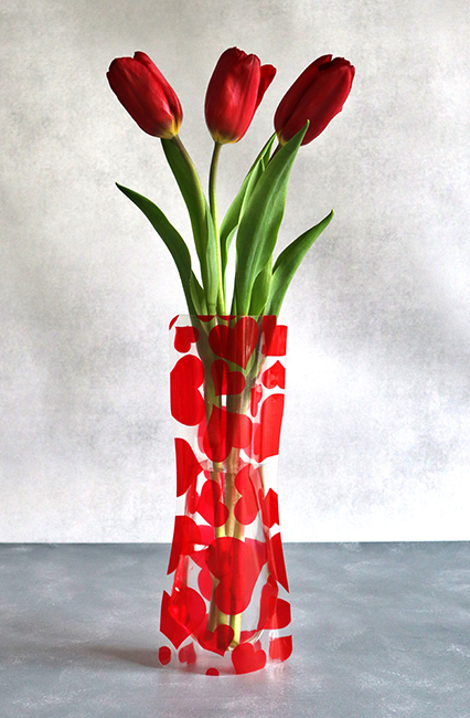 Vase plastic 12х27.5 (194487-6)