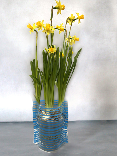 Vase 22х18 plastic. (194488-2)