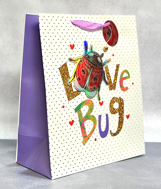 Package 25*30*12,7 Love bug (12 psc)