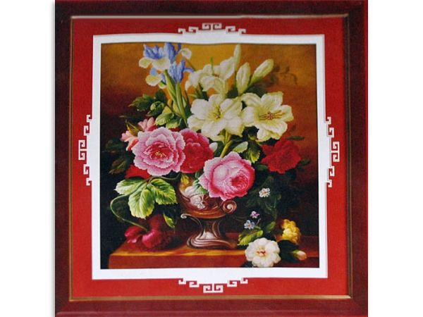 Kit embroidery cross Bouquet