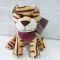 Soft-filled toy tiger Christopher 16.5 cm