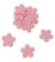 Decor from felt Flower, 1.5 cm, 500 pc., Pink