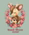Best mum ever. Deer. 21*25 cm. Art. Tkachenko. Set with rhinestones on cardboard 5D