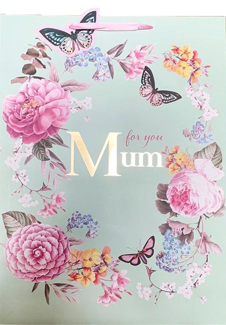 Пакет 33*48*10см паперовий "Mother"s day" 6шт в пак