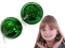 Decorative product bells New Year's green
