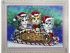 Kit embroidery cross Christmas kittens