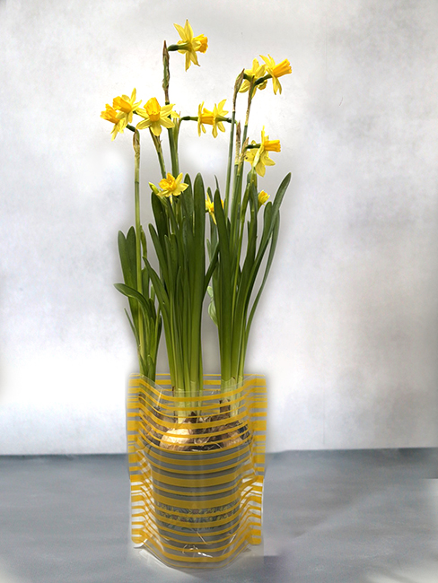 Vase 22х18 plastic. (194488-3)