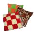 Pillow decorative from slices