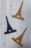 Decorative item Eiffel Tower, 6.5 cm, 30 pcs/pack (sticker)/U