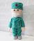 Textile souvenir Doll Hope