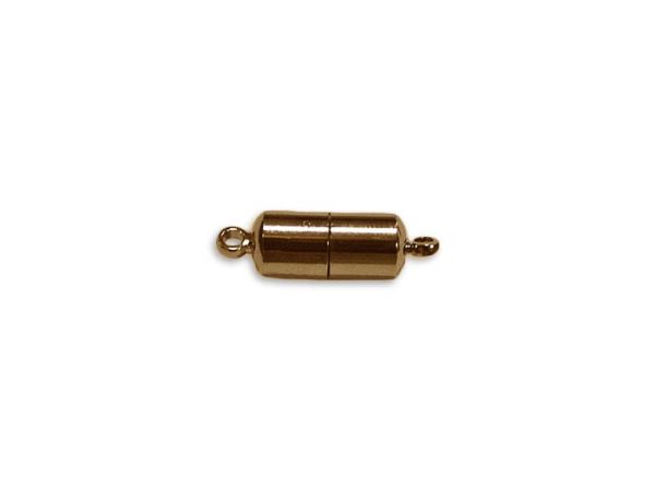 Clasp for bracelet gold magnetic (dia. 5 mm)