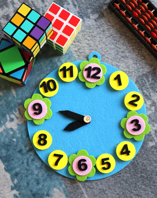 Felt Development Kit Clock 20 cm/Y