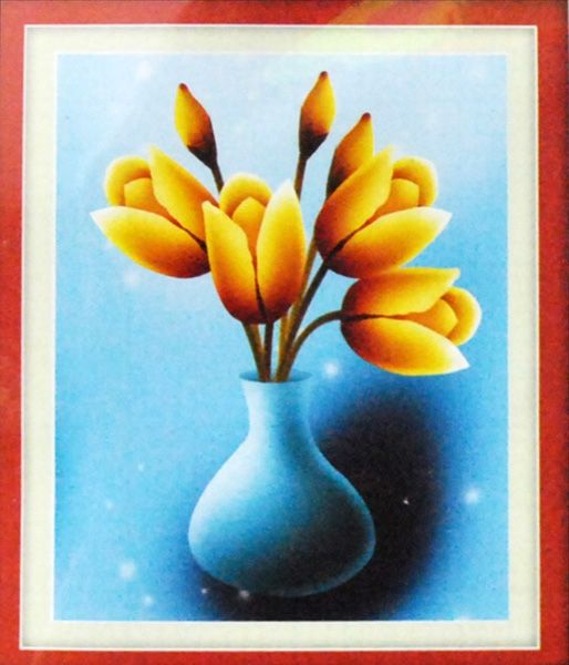 Set d/5D embroidery Yellow tulips 50*60