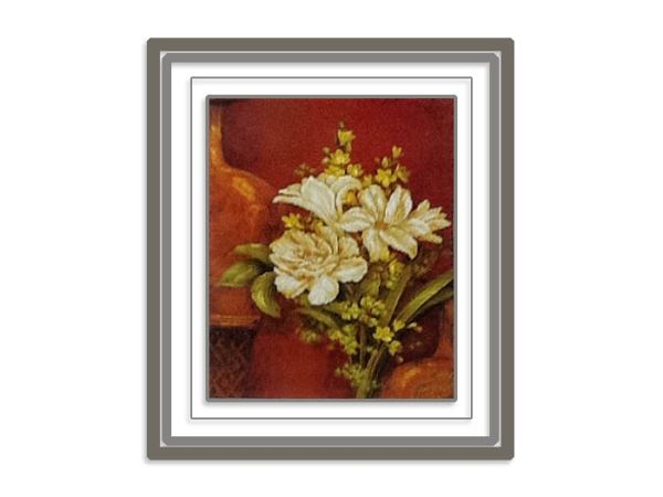 Set for embroidery cross Flowers