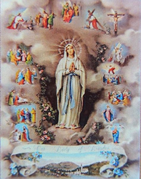 Set for creativity with rhinestones Holy 30 * 40 cm