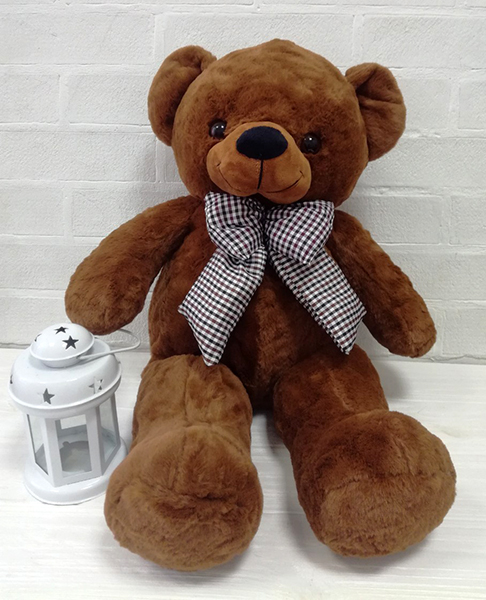 Soft toy Bear Tarasik, brown, 70 cm