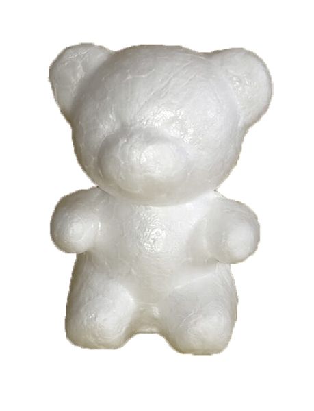 Product made of polystyrene Teddy bear 9 cm, 50 pcs. in yn