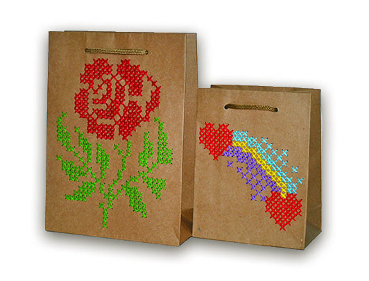 Package 31*42*10 Kraft monophonic 12 pcs/pack