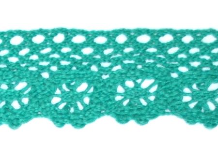 Lace turquoise, s/W 4 cm