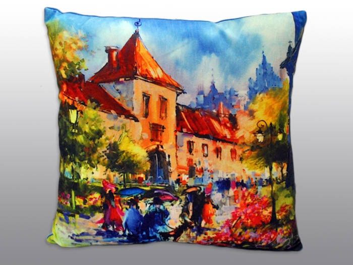 Pillow Bernardine patio. Lviv. Art. Tsemryuk S.