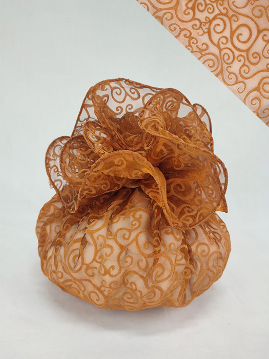 Packaging organza brown