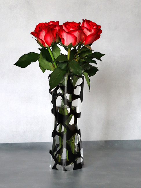 Vase plastic 12х27.5 (194487-7)