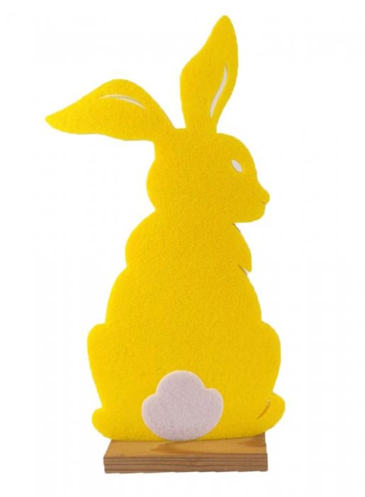 Декоративний виріб Easter Bunny Deco - 2,  25 см, жовтий