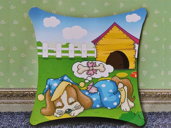 Kit embroidery cross Pillow Delicious sleep