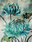 Chrysanthemum, 40*50cm. Set with rhinestones (canvas+holder)