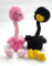 Musical ostrich, 25 cm