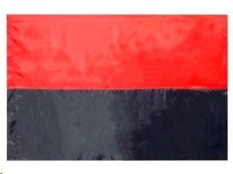 Прапор 140*90 см "УПА червоно-чорний", поліестер (1/150)