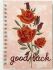 Набір для творчості зі стразами "Записничок Good luck" 10*15 см