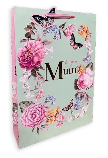 Пакет 33*48*10см паперовий "Mother"s day" 6шт в пак