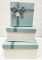 A set of gift boxes 3 pcs per pack.
