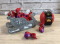 Decorative product from felt Candy box Sledge 19 * 11 * 9 cm, gray
