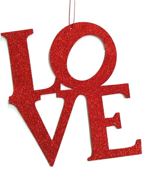 Decorative product Lettering LOVE, 20 cm
