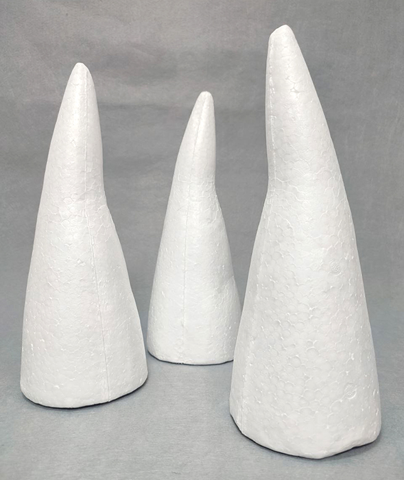 Foam product Cone, 30 cm.