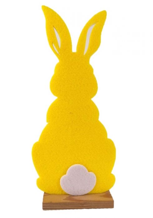 Декоративний виріб "Easter Bunny Deco - 1", 25 см, жовтий