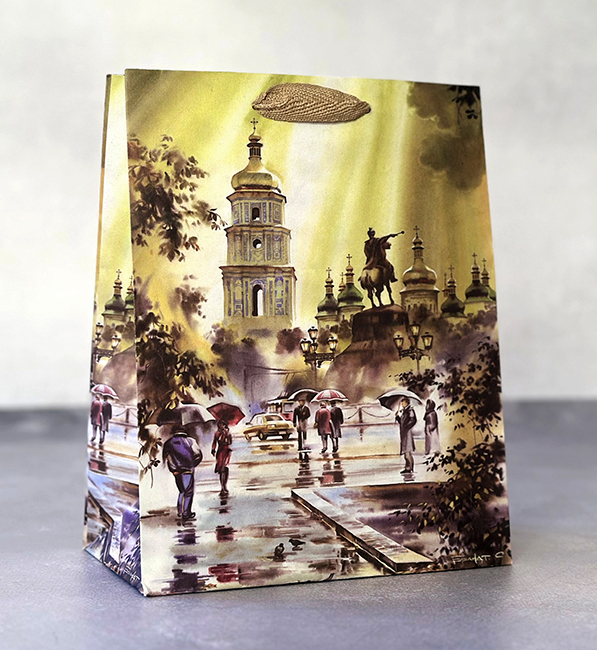 Пакет пп.23*18*10 "Софія"/Крафт