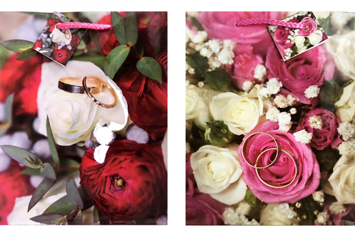 Package laminated 18 * 23 * 8 Wedding tenderness