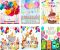 Set for creativity with rhinestones (postcard) Series Happy birthday 6 pcs, 13 * 18 cm