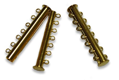 Clasp for bracelet gold (7 mounts)